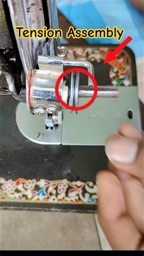 Silai machine tension assemble ✅#sewingtools #sewingtips #shortsfeed