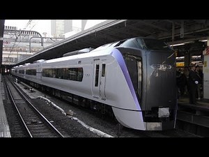 Ｅ３５３系初列車 スーパーあずさ４号 松本～新宿 左側車窓