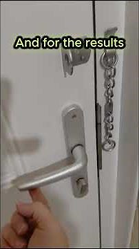 How we fixed our clients door that wouldn't lock.
