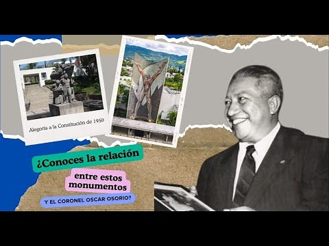 Monumento a la Revolución, Alegoría a la Constitución | Coronel Oscar Osorio Años de oro El Salvador