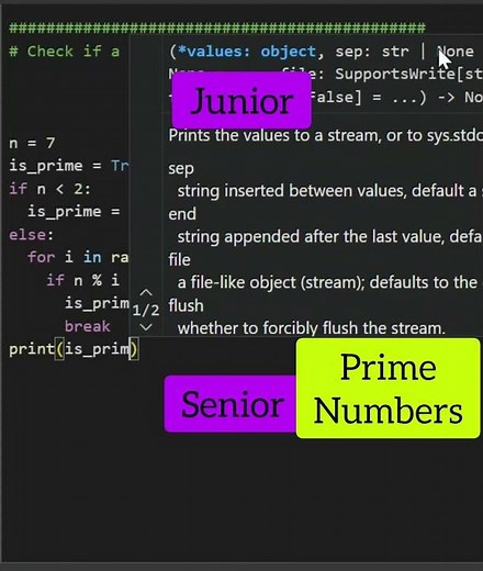 How to find prime numbers in Python?