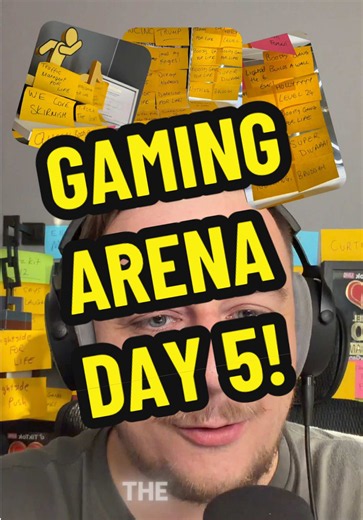 Gaming Arena DAY 5! ⚡️ #gamingarena #gaming #community #appreciation #horrorgame