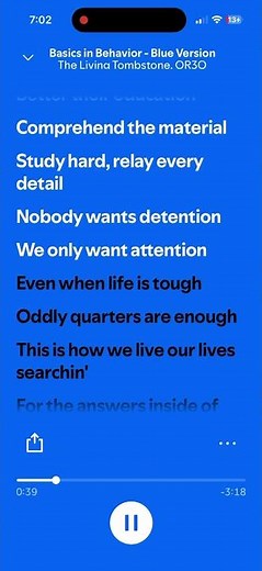 Basics in behavior, blue version.