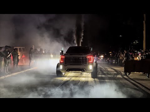 Cops - Burnouts - Diesel Trucks Going Absolutely Insane!!! **UCC Day 1**