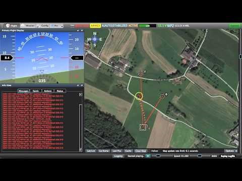 PX4 Autopilot - Early Fixed Wing Autonomous Flight Results