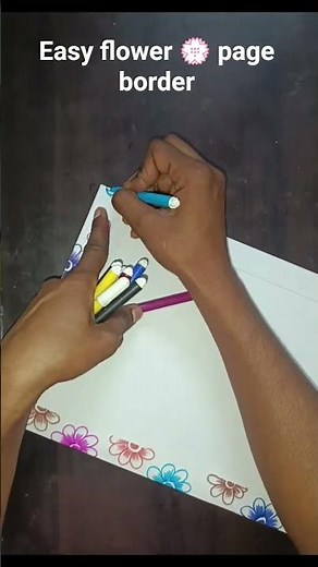 #simpledesign#simpleborderdesign#easyborderdesign#art#drawing#painting#artscraft#diy#easydrawing