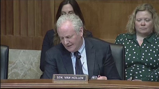 VAN HOLLEN: In your response to me earlier, where you had a blowup, you made a couple provably false statementsKASH PATEL: So did youVAN HOLLEN: Do you know it's a crime to lie to Congress?PATEL: Maybe the next time you run up a $7,000 bar tab we can talk about itVAN HOLLEN: See. You're lying again. I'm glad you agreed to take the test regarding whether you have alcohol problems. You are a disgrace.