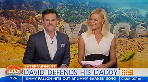 David Campbell demands an apology from Jimmy Fallon
