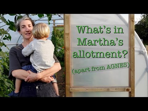 A tour of Martha and Adam's awesome allotment!