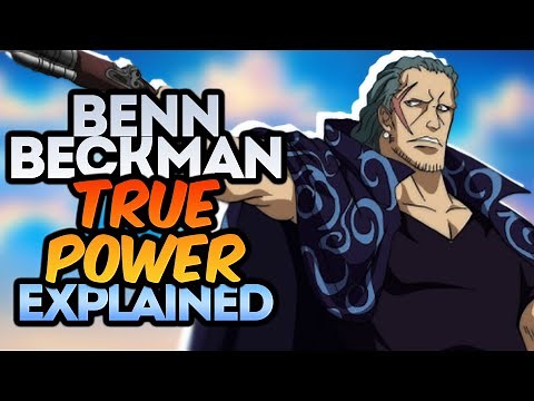 Benn Beckman TRUE POWER, Explained! | How strong Benn Beckman in One Piece?