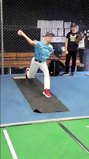 What Do You See?? 14u Slow Motion 4 Seam Fastball