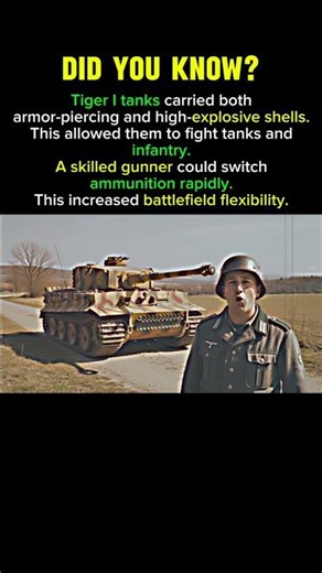 How Tiger I tank Switched Shells in Seconds