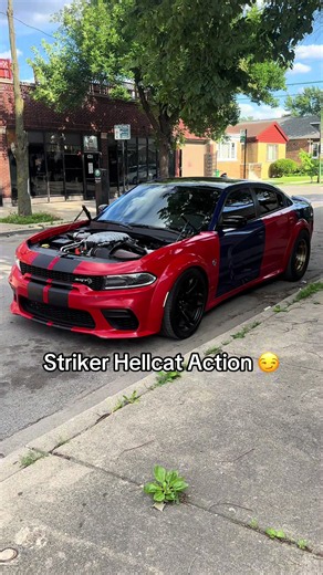 Hellcat Charger Widebody Striker Hellcat Action