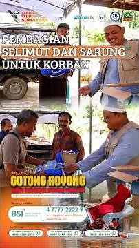 Bank Syariah Indonesia 4 7777 2222 9 in the name of Albinaa Islamic Foundation, Ustaz Teguh, S.T....