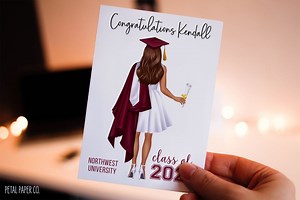 Graduation Card, Congratulations Grad Card, Happy Graduation Card, Custom Graduation Card, 2025 Graduation Card, Class of 2025, Congrats - Etsy