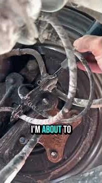 ABS Speed Sensor Cleaning - 2017 Ram Promaster 1500 - Service ECS, ABS, Hill Holder System #vanlife