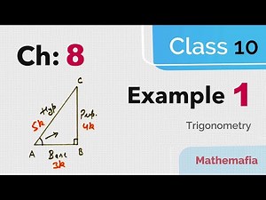 Example 1 - Chapter 8- Class 10 | Introduction to Trigonometry | NCERT Maths | CBSE