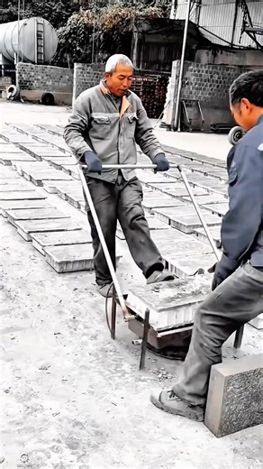 Concrete Slab Lifting Work Tool Using Manual Lifting Frame #worktool