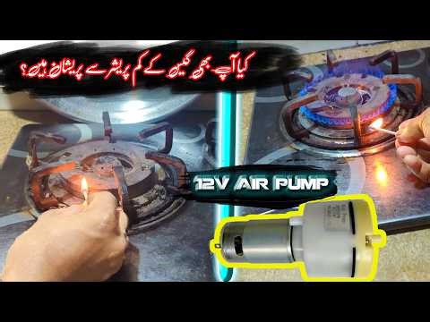 Low flame 🔥️‍ Low pressure permanent solution of Kitchen Gas Stove