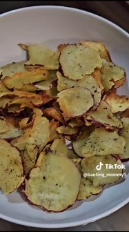 Banting Lifestyle: Low Carb Sweet Potato Chips Recipe