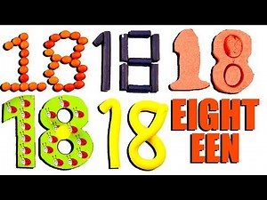 Learn 18 | Learn Number 18 | Learn To Count | 11 to 20 | Number Song | Numbers For Kids | Children