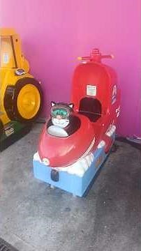 Amutec Postman Pat Kiddie Ride Moved