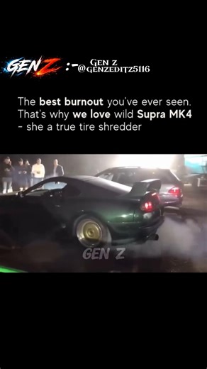 Supra burnout killer 🥶 | Supra mk4 | #supra #burnout
