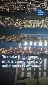 7.9K views · 33 reactions | Did you know that the #hardest cheese in the world, #Chhurpi can remain edible for up to 20 years? Fascinating right? #IndianCheese #RegionalCheese #IndianFood #Chhurpi #nationalcheeseday [Indian cheese varieties, Paneer alternatives, Regional Indian cheese, National Cheese Day] | TheBetterIndia | Facebook
