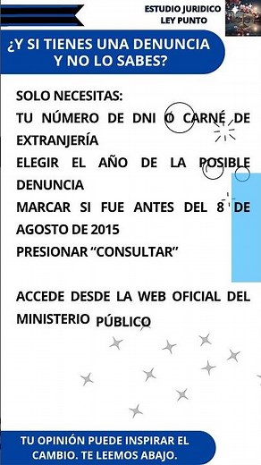 ¿Tienes denuncias o antecedentes legales? Descúbrelo, consulta tus denuncias y antecedentes
