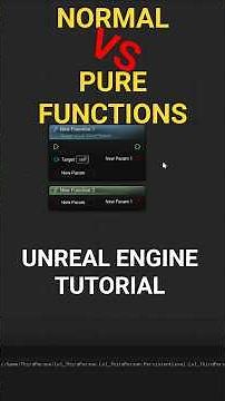 Pure Functions in Unreal Engine #UnrealEngine #GameDev #UE #IndieDev #FYP