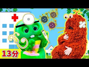 [Doctor Play] Gachapin becomes a doctor and cures illnesses and injuries! #Gachapin #Mukku #Docto...