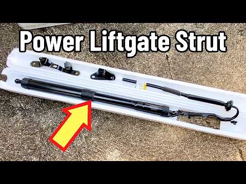 How to Replace the Power Liftgate Strut on a 2017 Toyota Rav4