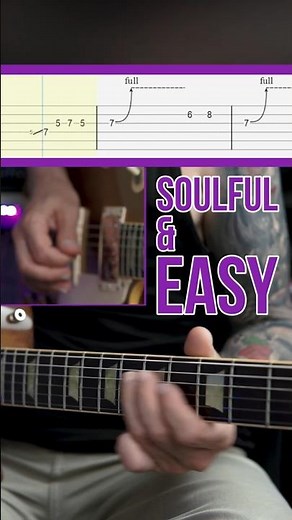 Simple… But Beautiful 🎸 // EASY BLUES SOLOS #shorts