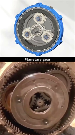 Planetary Gear Mechanism #mechanical #engineering #3ddesign #cad #gear #solidworks #ajdesignhub