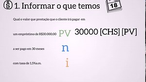 Como Utilizar a Calculadora HP12c em Questões c/ Prestações