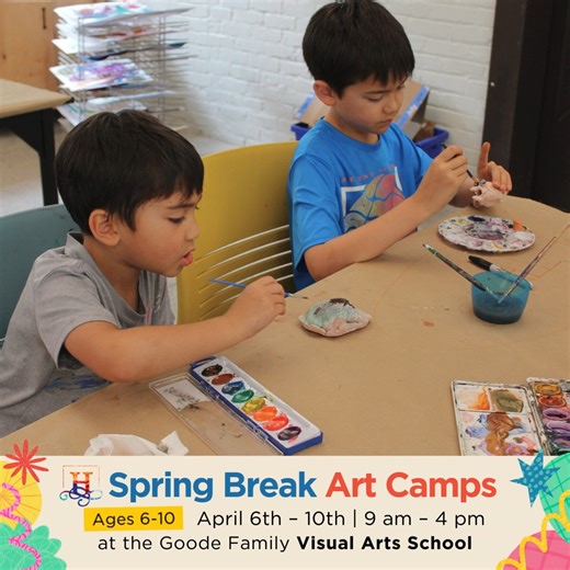 SPRING BREAK ART CAMPS | APRIL 6-10 Your 6-10-year-old will love participating in "StoryLab: Drawing Stories to Life" or "Art Adventure" at the Goode Family Visual Arts School. ➡️ Learn more & register: https://thehermitagemuseum.org/springbreakartcamp/ SAVE THE DATE on Monday, February 23rd to register for Summer Camps! | Hermitage Museum and Gardens
