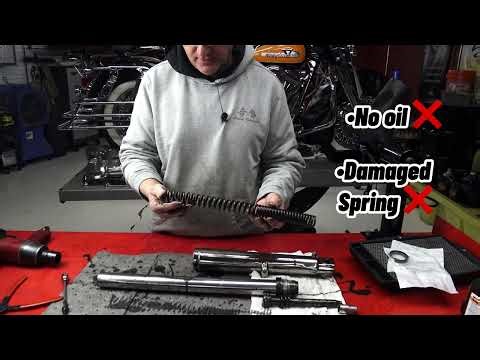 1995 Harley-Davidson Road King Front End Rebuild