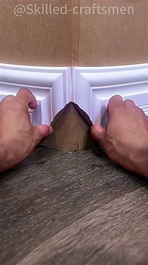 Methods for attaching baseboards and wall trim in the corner