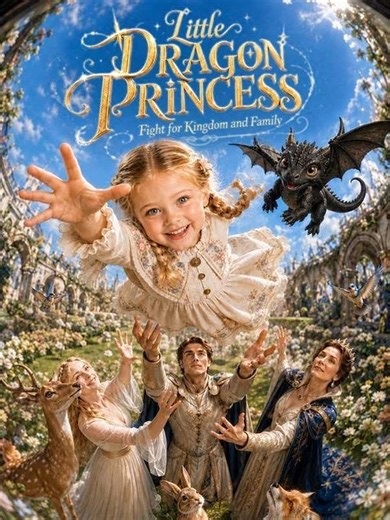 Petite princesse dragon: lutte pour le Royaume et la famille | Film Complet en Français