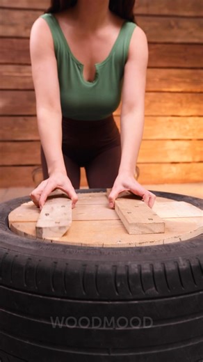 DIY Wheel Storage Cabinet! Quick and Clever♻️ | Wood Mood