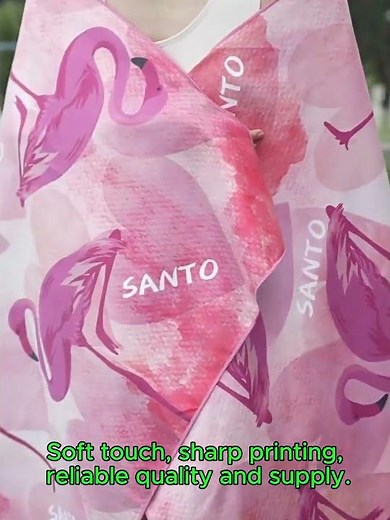 Custom Microfiber Printed Beach Towels | Lightweight, Fast Dry & Sand Free