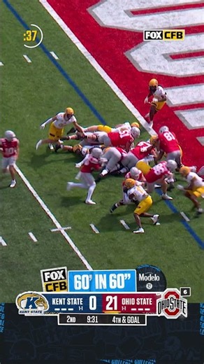 Kent State Golden Flashes vs No. 6 Ohio State Buckeyes Quick Highlights 🏈 CFB on FOX