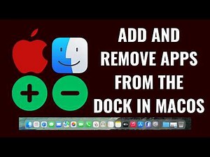 How to Add and Remove Apps from the Dock in MacOS