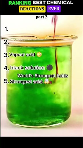 Insane Chemical Reactions Ranked (You Won’t Believe #1) 😳