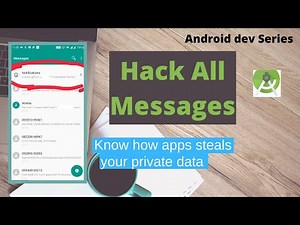 Hack SMS (Tamil) - How Android apps steals your private data | DevLog | Awareness