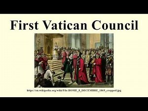 First Vatican Council