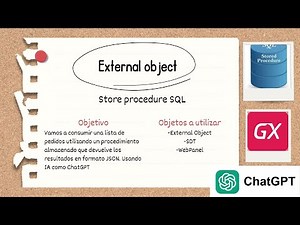 Creando Stored Procedure con IA Chat GPT y Consumiéndolo con External Object en GeneXus