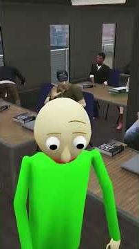 Baldi's New School and New Students #shorts #shortsvideo #baldi #baldisbasics #gta5