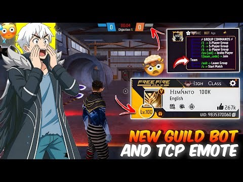 Free Fire Automatic Level Up Bot🤖 Guild Bot or TCP Bot 😲 All Free Fire Bots 🤩