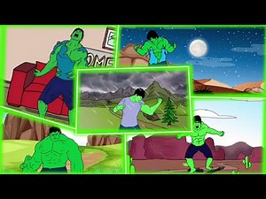 Top 5 Hulk Transformation - Animated